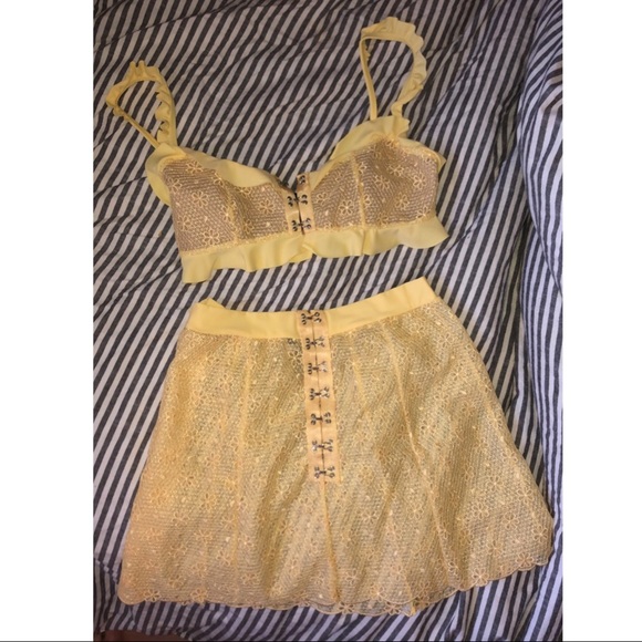 For Love And Lemons Swim For Love Lemons Elle Two Piece Festival Set Poshmark